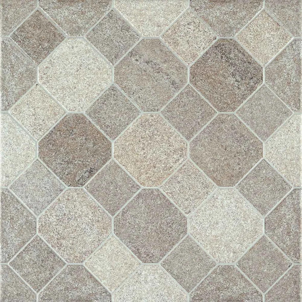 Gresie portelanata exterior Annex, PEI 4, gri, patrata, 45 x 45 cm