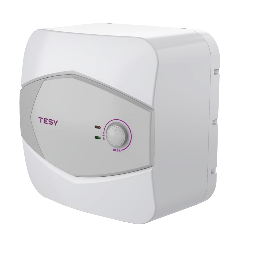 Boiler electric 7 l Tesy Compact GCA0715G01RC, 1500 W, montaj mural desupra chiuvetei, fara serpentine, 1 rezervor, alb, 4.5 kg, 278 x 315 x 315 mm