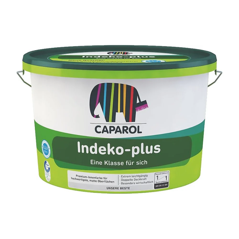 Vopsea lavabila interior Caparol Indeko-plus, alb, 2.5 l