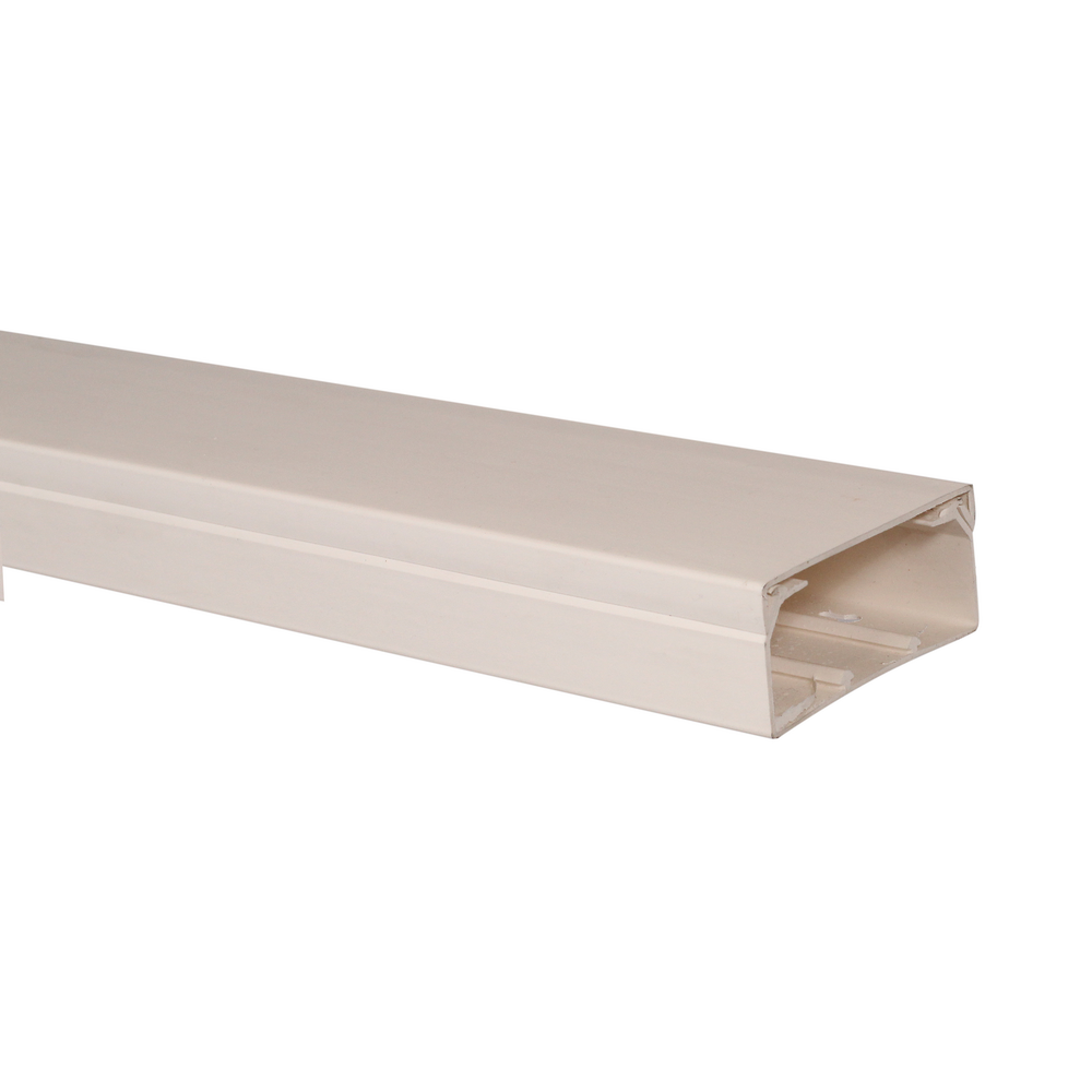 Canal cablu 80 x 40 mm, 2 m, alb, PVC ignifugat