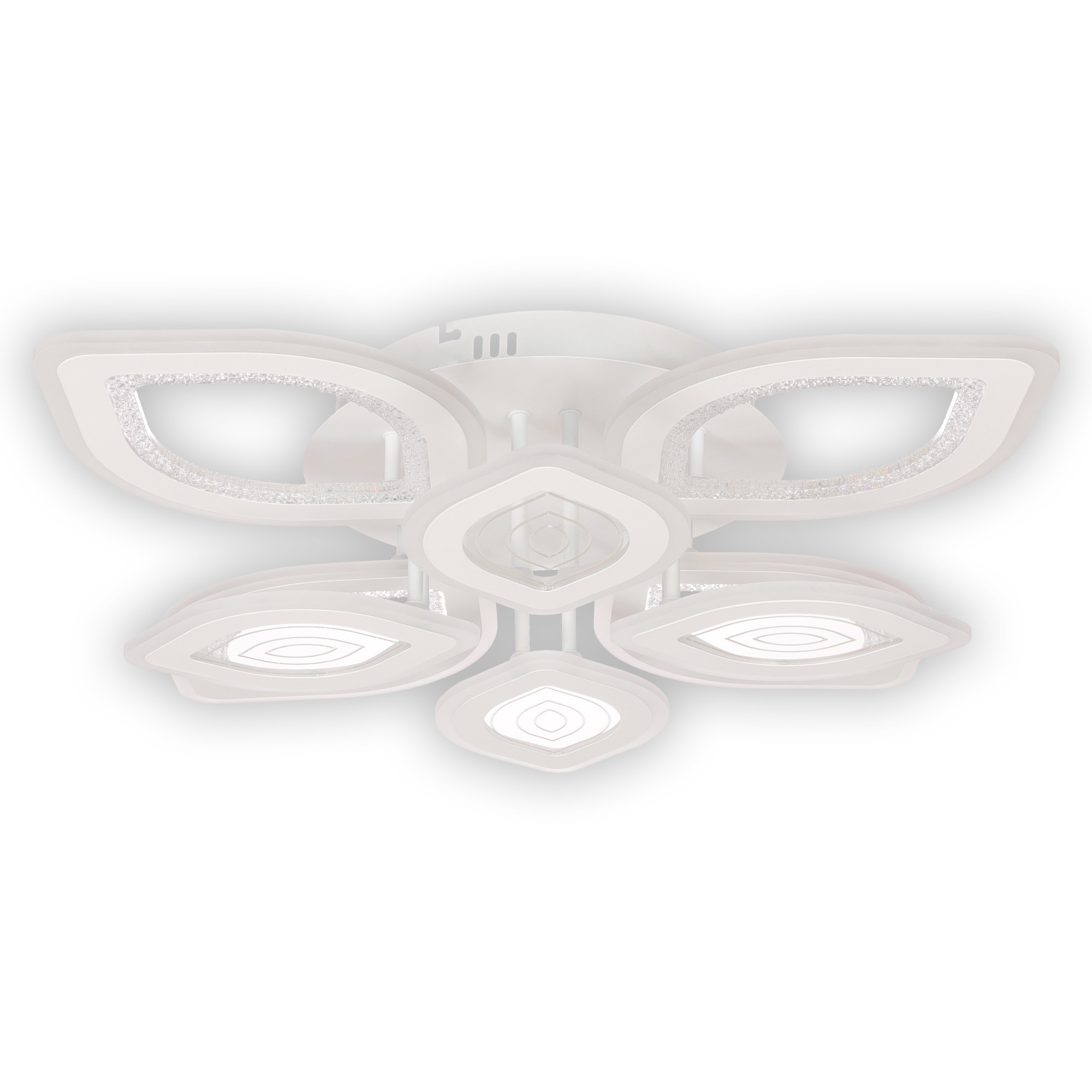 Plafoniera LED Rhodos, functie inteligenta WI-FI,8 x 200 W, 73 x 73 x 15 cm
