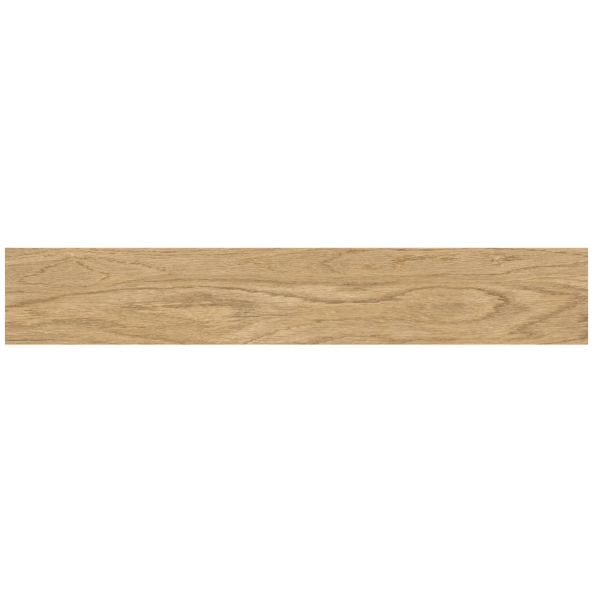 Gresie portelanata exterior/interior KAI Tilia brown, rectificata, mat, decor parchet, maro, 20 x 120 cm