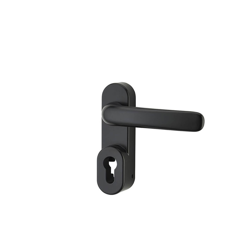 Maner antipanica pentru usi de exterior, aliaj zinc, negru