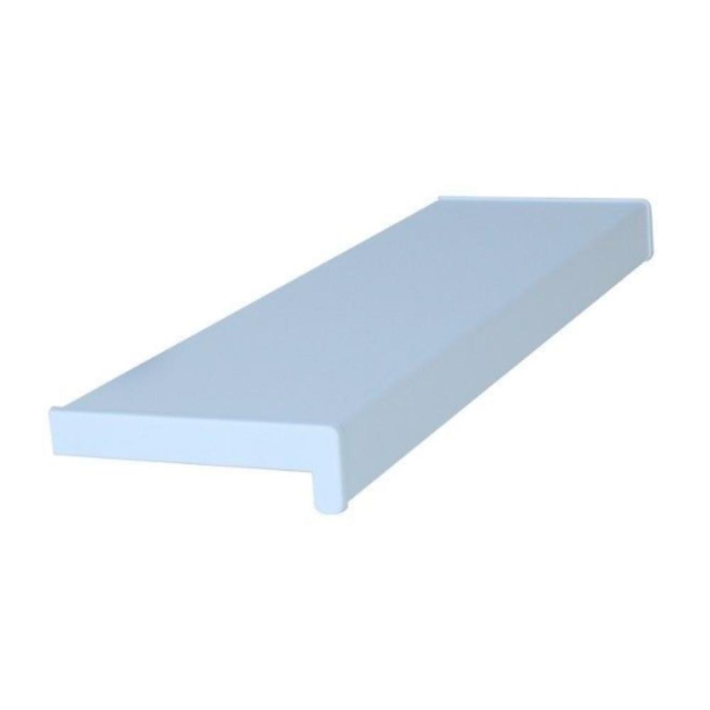 Glaf PVC pentru interior, alb, 200 x 3000 mm