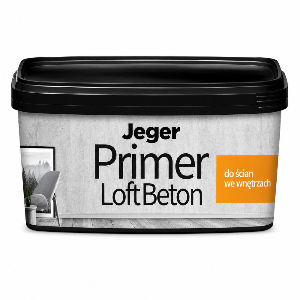 Amorsa efect decorativ Jeger Loft Beton, pereti interiori, 1 l