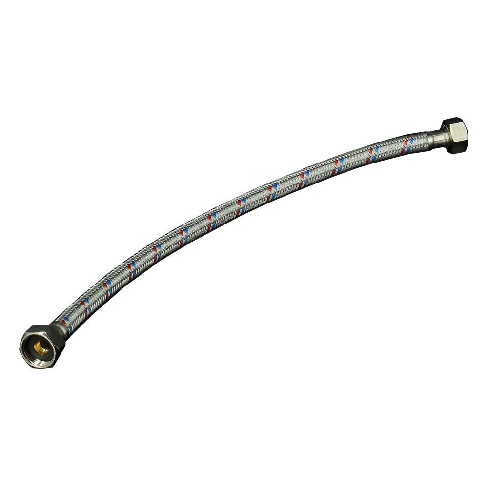 Racord Crimel, otel inoxidabil, argintiu, flexibil, 1/2, 600 mm