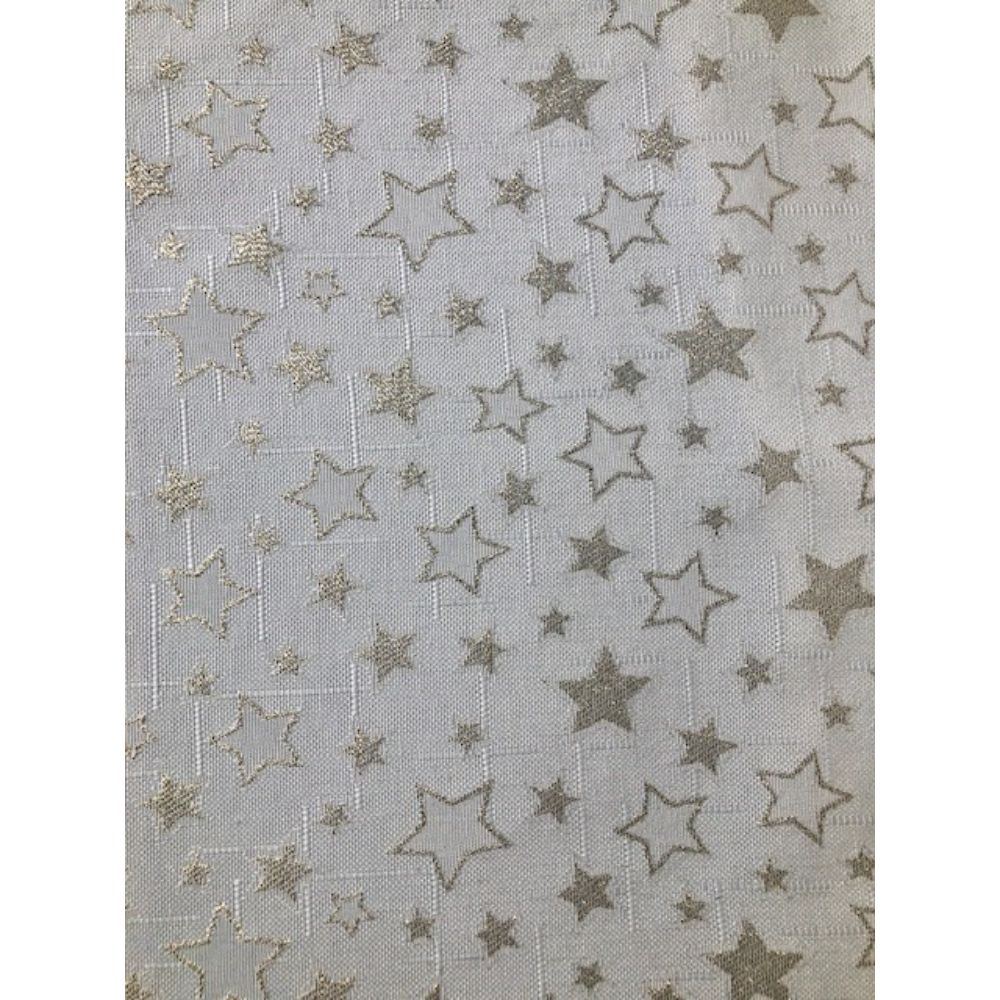 Napron Chris Noble, stelute brodate, auriu 140 x 40 cm