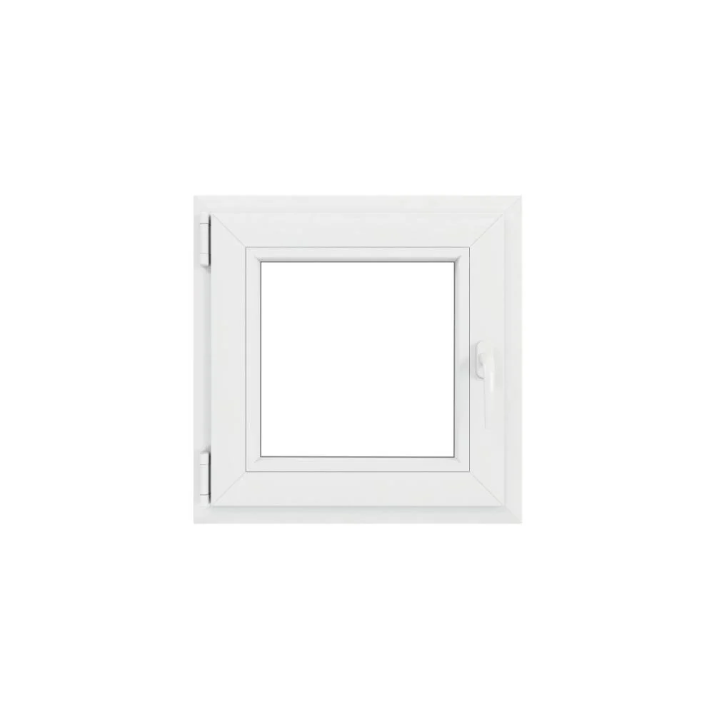 Fereastra PVC, 4 camere, deschidere simpla, stanga, alb, 50 x 50 cm