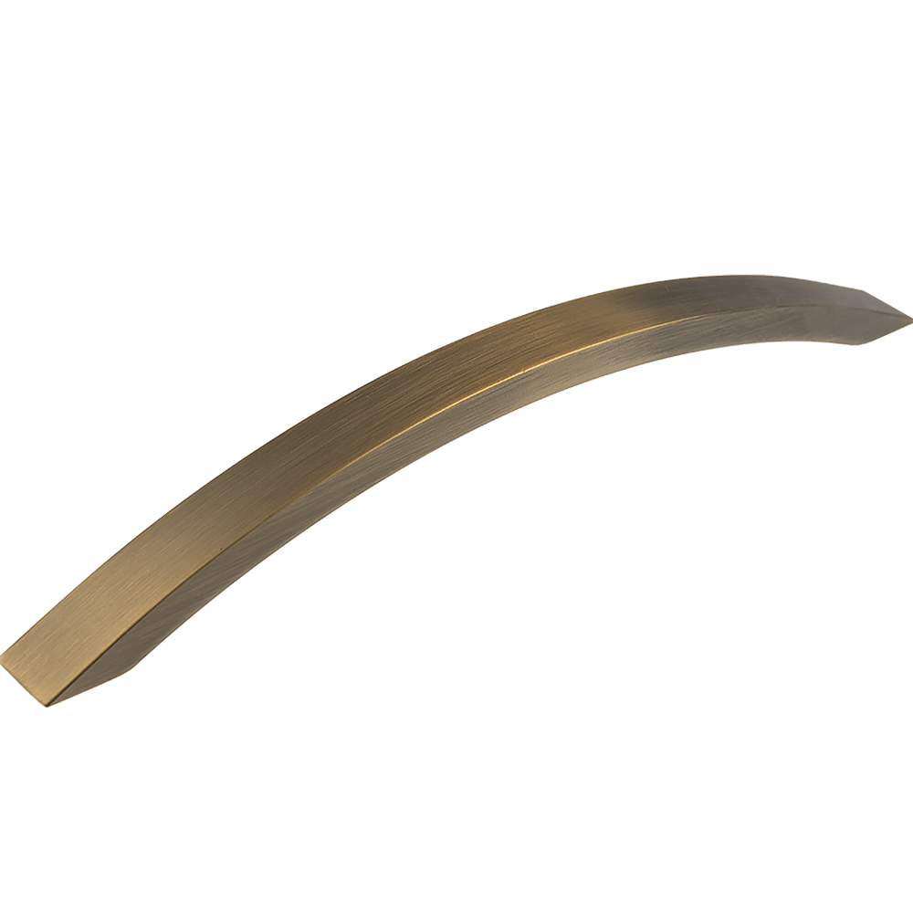 Maner din aluminiu AA667 160 mm, alama antichizata