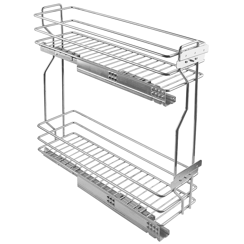Cos Perfetta Linea, metal, crom, lateral-stanga, 153 x 470 x 470 mm