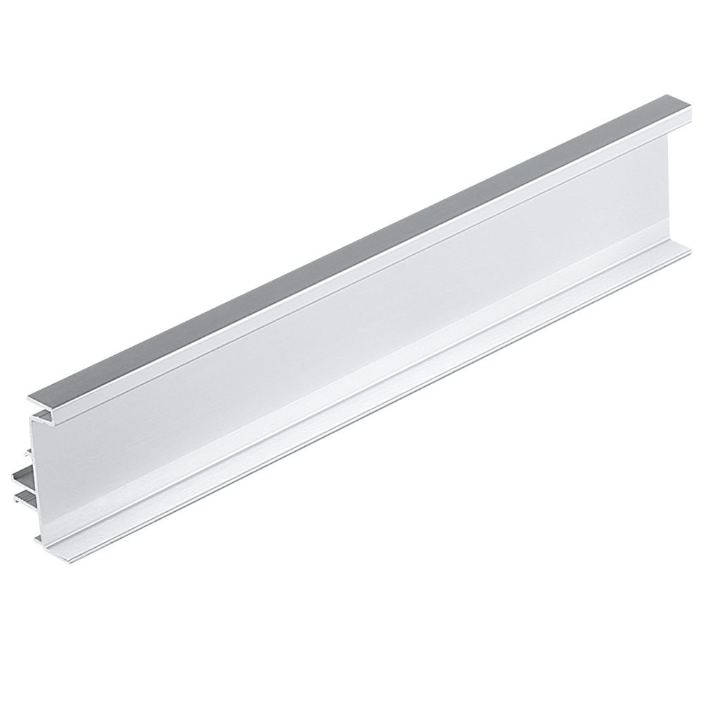Profil din aluminiu Gola 8110, titan,  45S,  vertical, 4.5 m