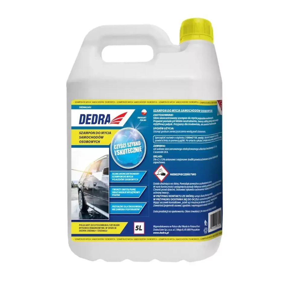 Sampon auto concentrat Dedra, 5 l