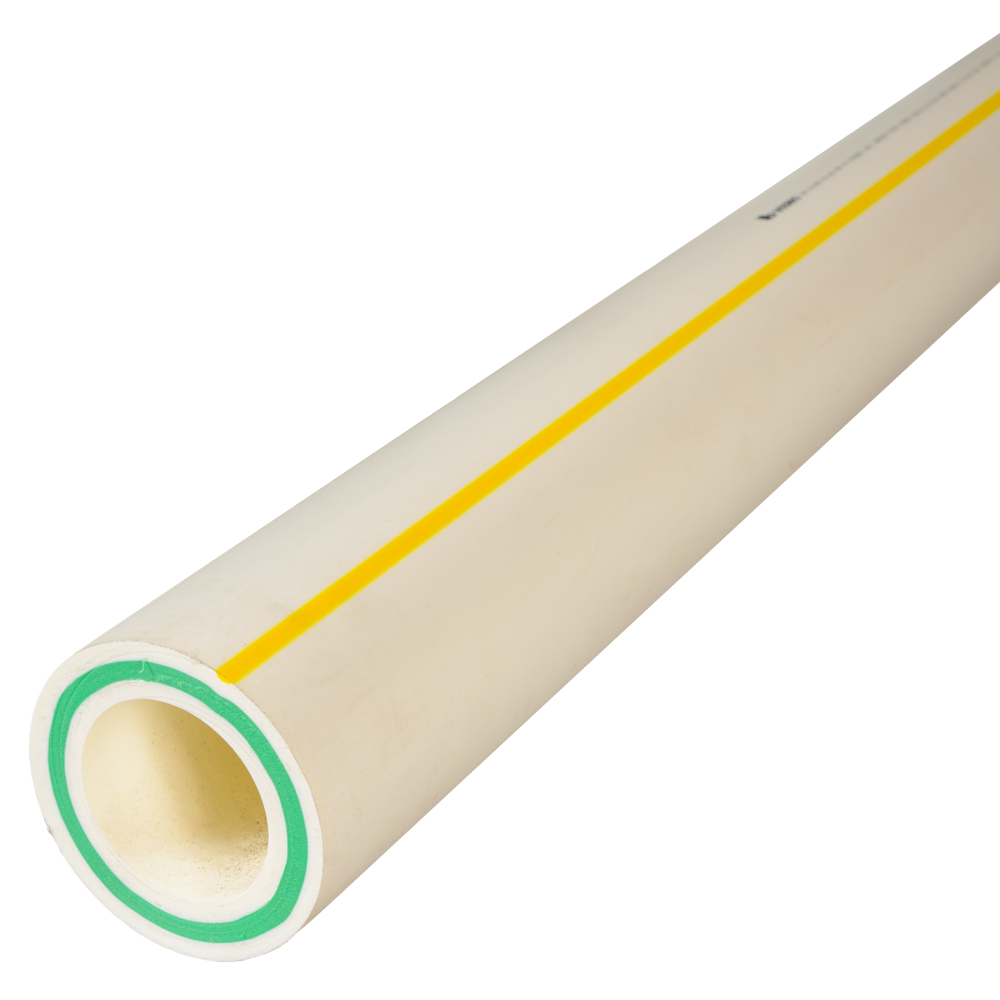 Teava PPR 75 mm Vesbo, insertie compozit, 20 bar, alb, 10.3 mm, 4 m