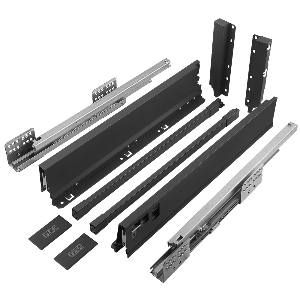Sistem pentru sertar, Teko Clasic, antracit, 40 kg, H 167 mm , 400mm