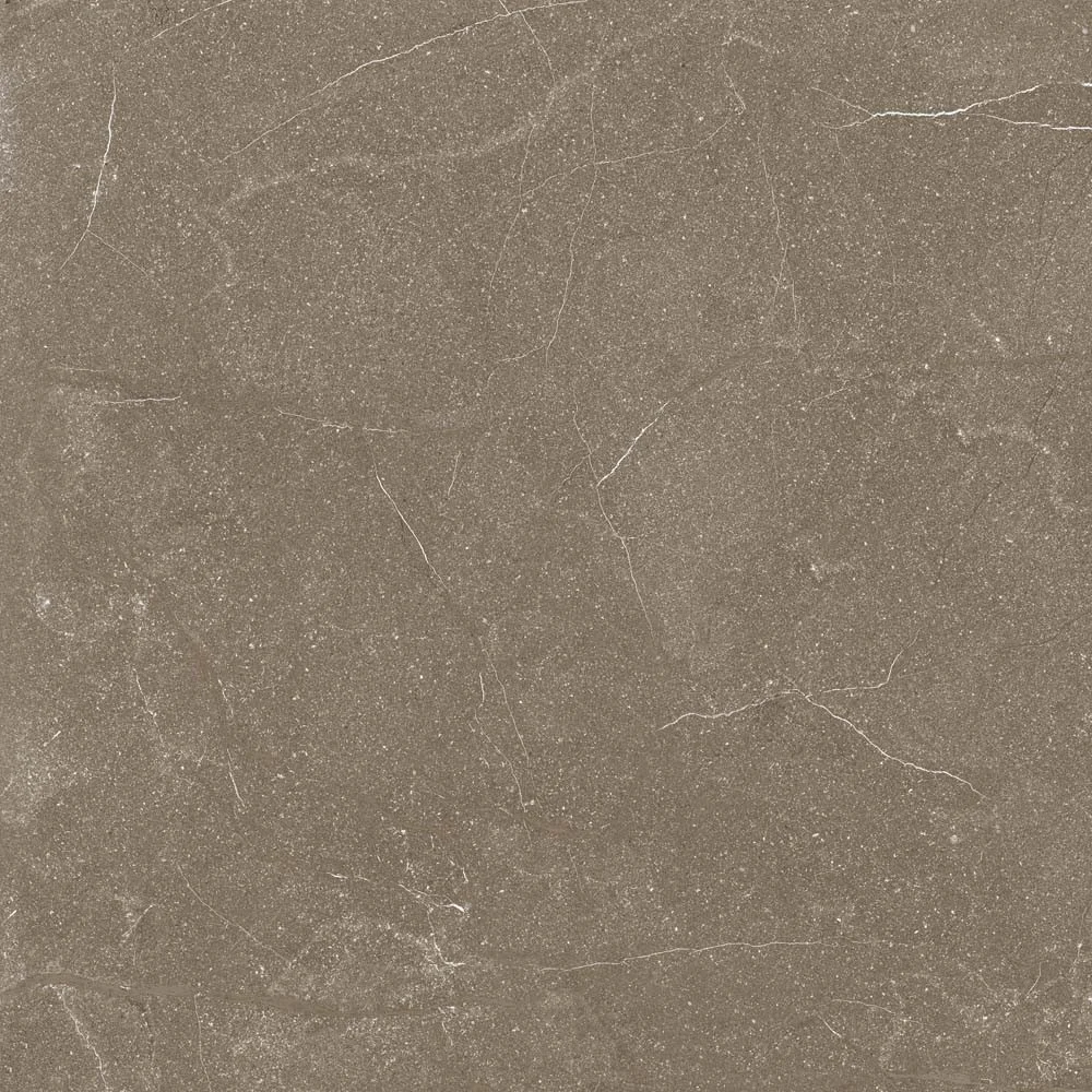 Gresie portelanata Kai Stoneline Brown, mata, model piatra, maro, patrata, 60 x 60 cm