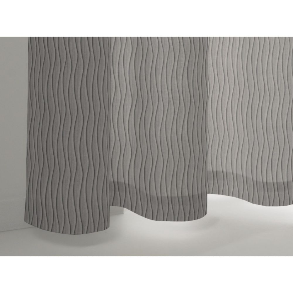 Draperie Navarra, poliester, carbon gri, 145 x 245 cm
