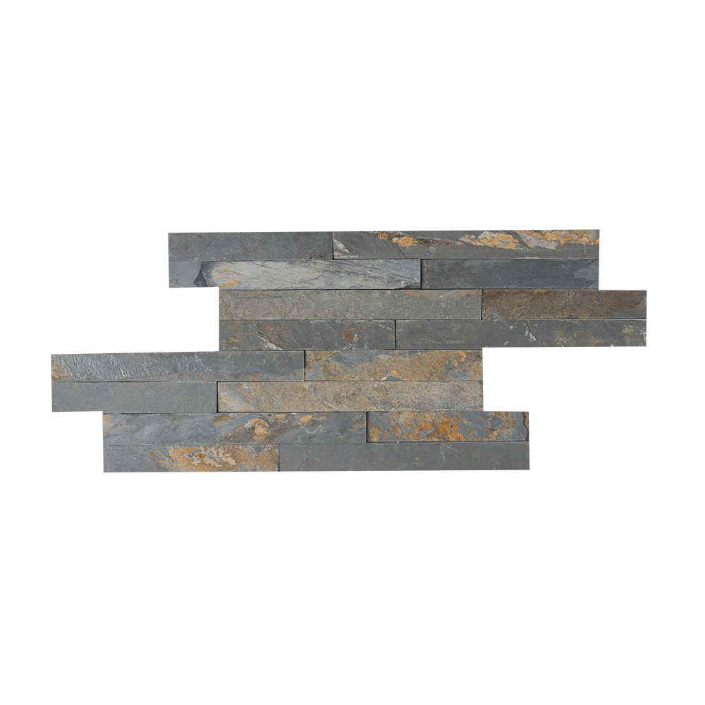Piatra decorativa naturala Natimur, multi rustic, exterior, 40 x 10 cm