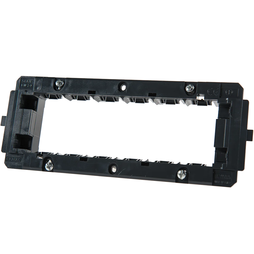 Placa suport 6 module System/System Virna, Gewiss GW24230