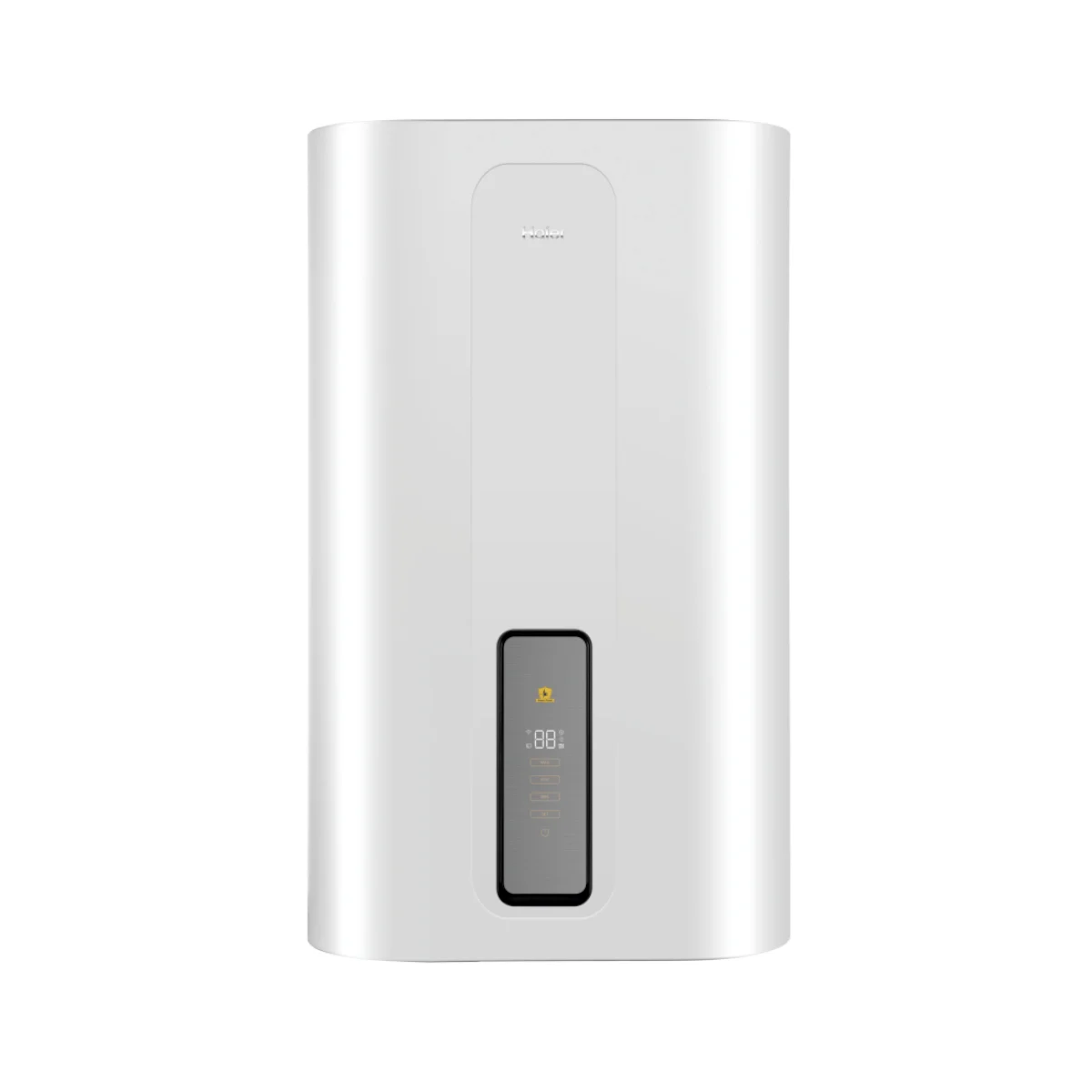 Boiler electric flat 80 l Haier ES80V-TF7W, 2 x 1500 W, montaj mural, 2 rezervoare, protectie umiditate IPX4, alb, 33,5 kg, 530 x 320 x 1070 mm