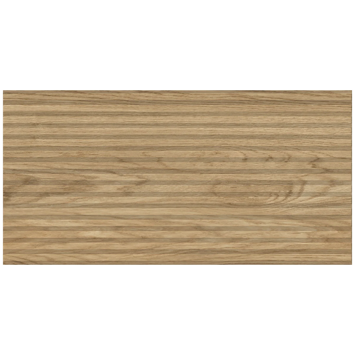 Gresie portelanata exterior/interior KAI Tilia brown, rectificata, structurata, mat, decor lemn, maro, 60 x 120 cm