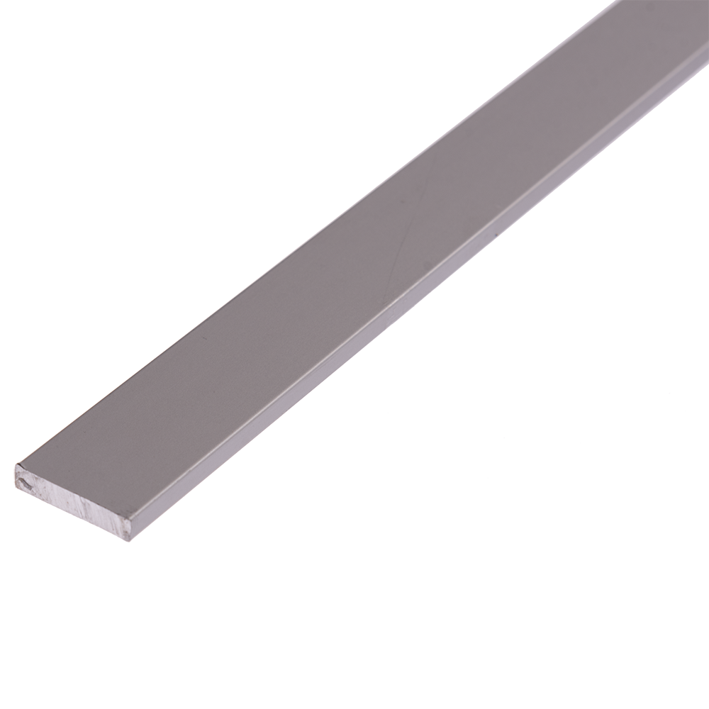 Bara plata, aluminiu, 30 x 2 mm, L 2 m