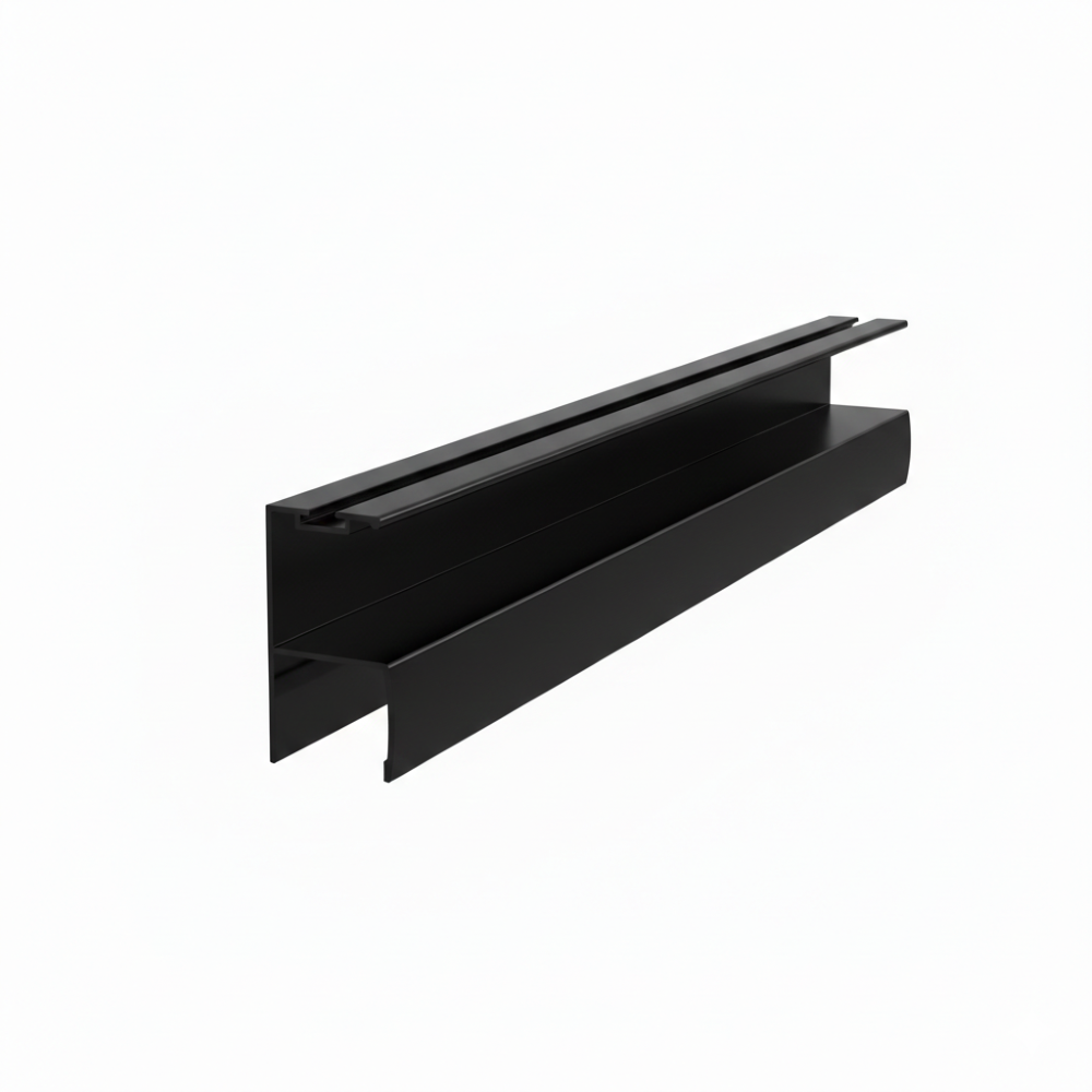 Profil Y cu perie ER 4681, negru, 3 m