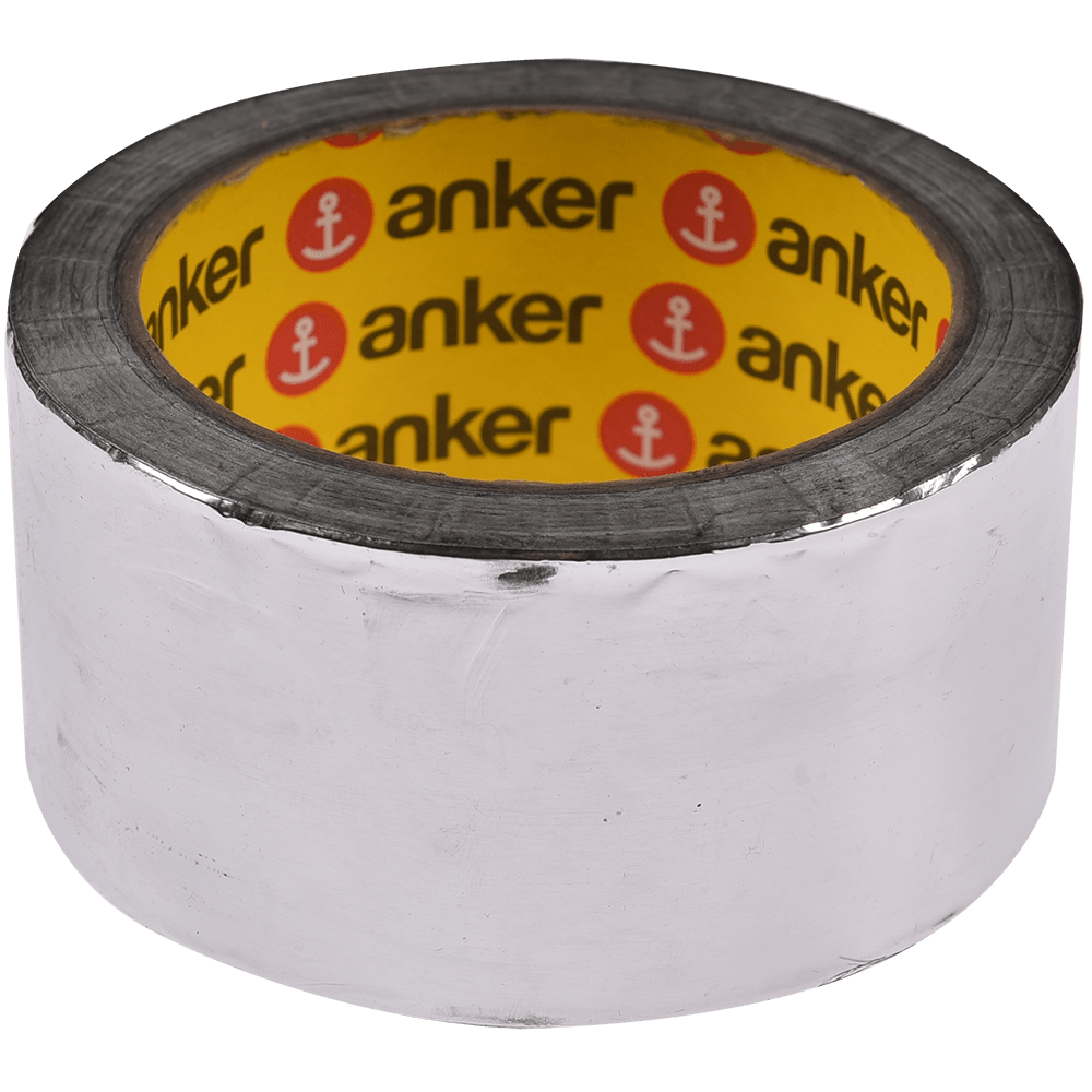 Banda adeziva aluminiu pentru etansare Anker, argintiu, 50 mm, 50 m