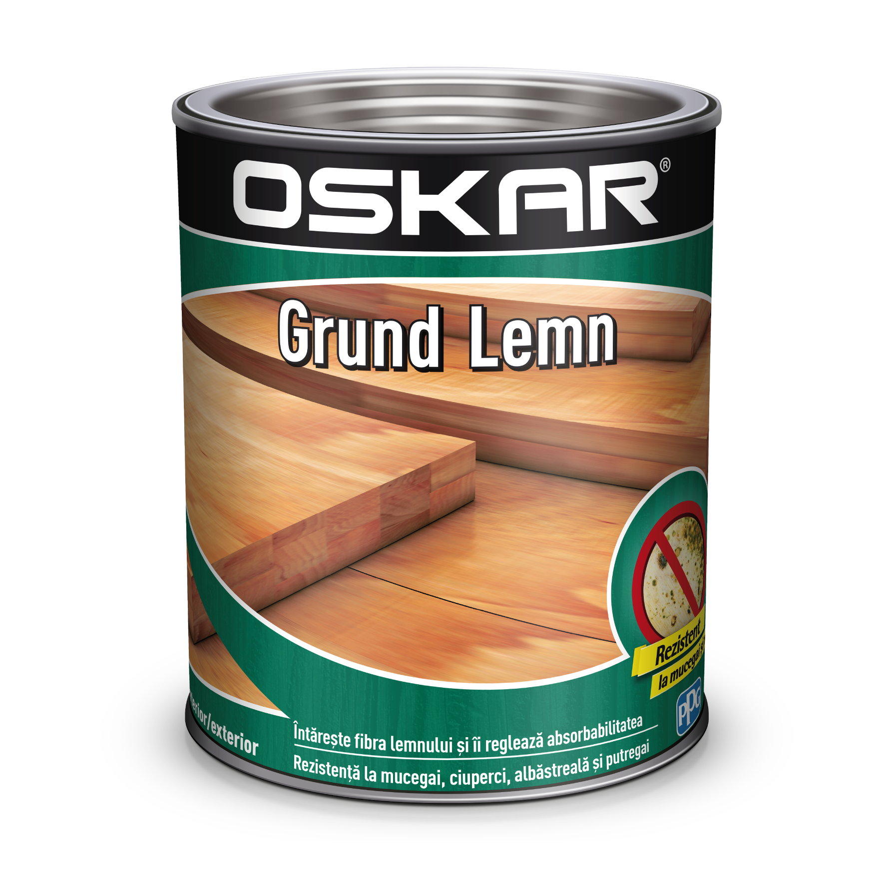 Grund pentru lemn, Oskar, incolor, 0.75 ml