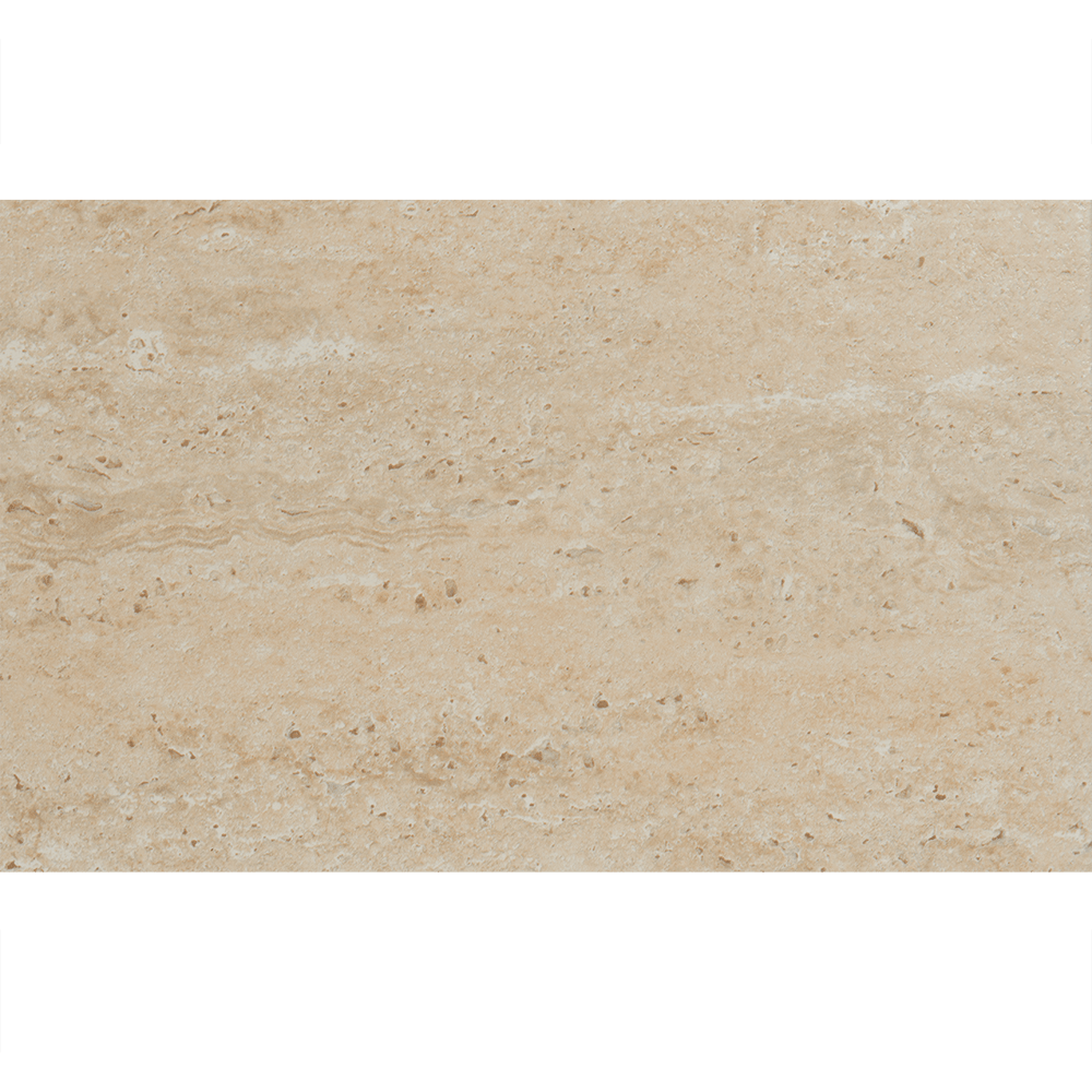 Faianta baie Travertine, bej, mat, aspect de marmura, 40.2 x 25.2 cm