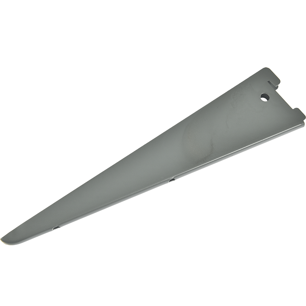 Suport raft U, gri, L: 370 mm