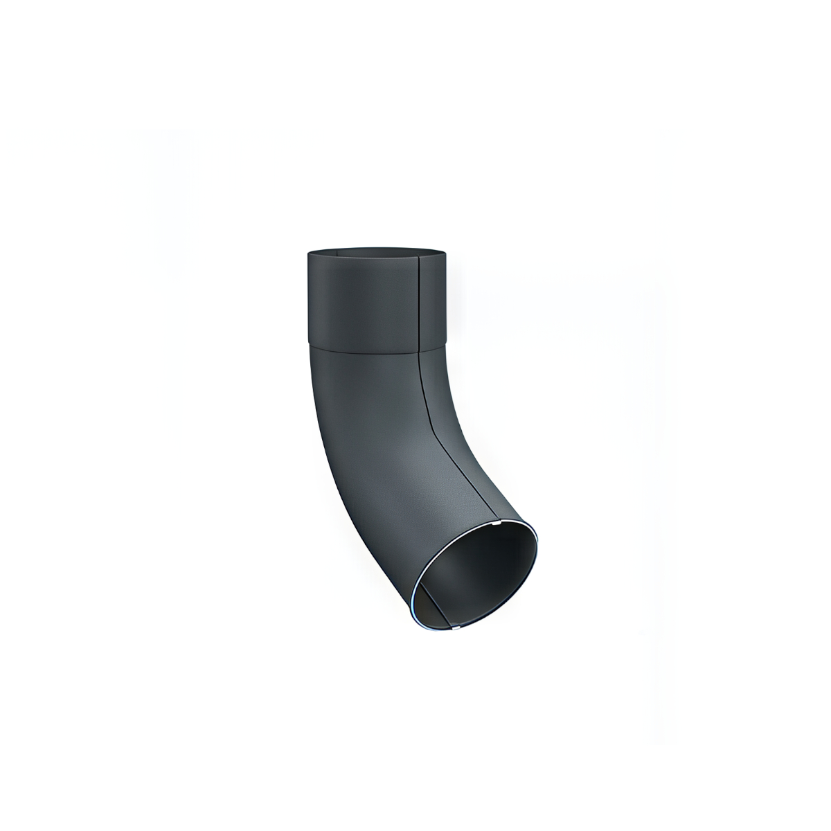 Cot de evacuare burlan, 125/88 mm, gri RAL 7016
