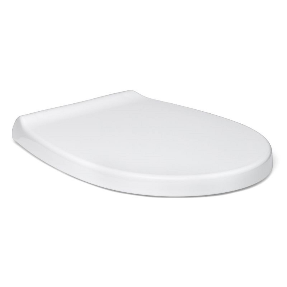 Capac WC Romtatay Optima, soft close, polipropilena, alb, 36 x 4.5 x 47 cm
