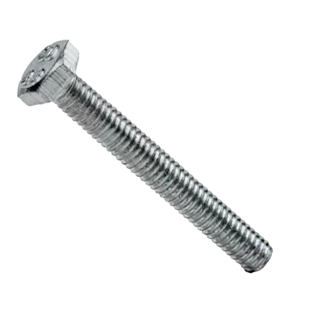 Surub cu cap hexagonal, metric, otel zincat, 10 x 40 mm, 10 buc