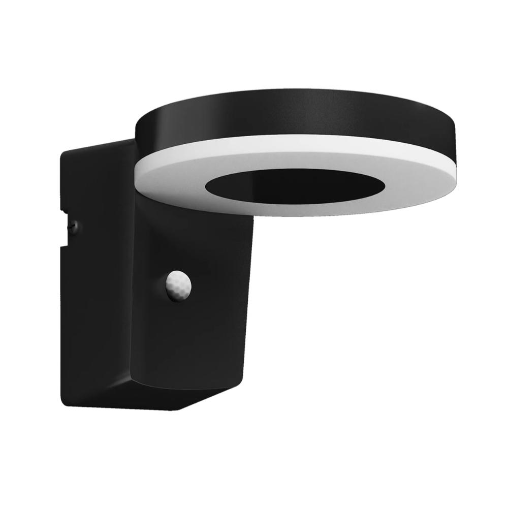 Aplica exterior Philips Zonal,cu senzor, 1.3 W, rotund, plastic, negru, IP44