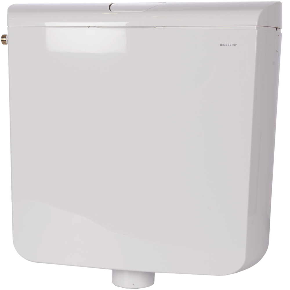 Rezervor WC semiinaltime Geberit AP110, spalare start-stop, ABS, max. 9 l
