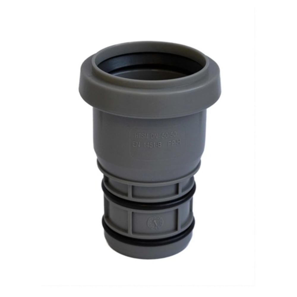 Mufa adaptor pentru canalizare interioara, polipropilena, diametrul de 40 mm