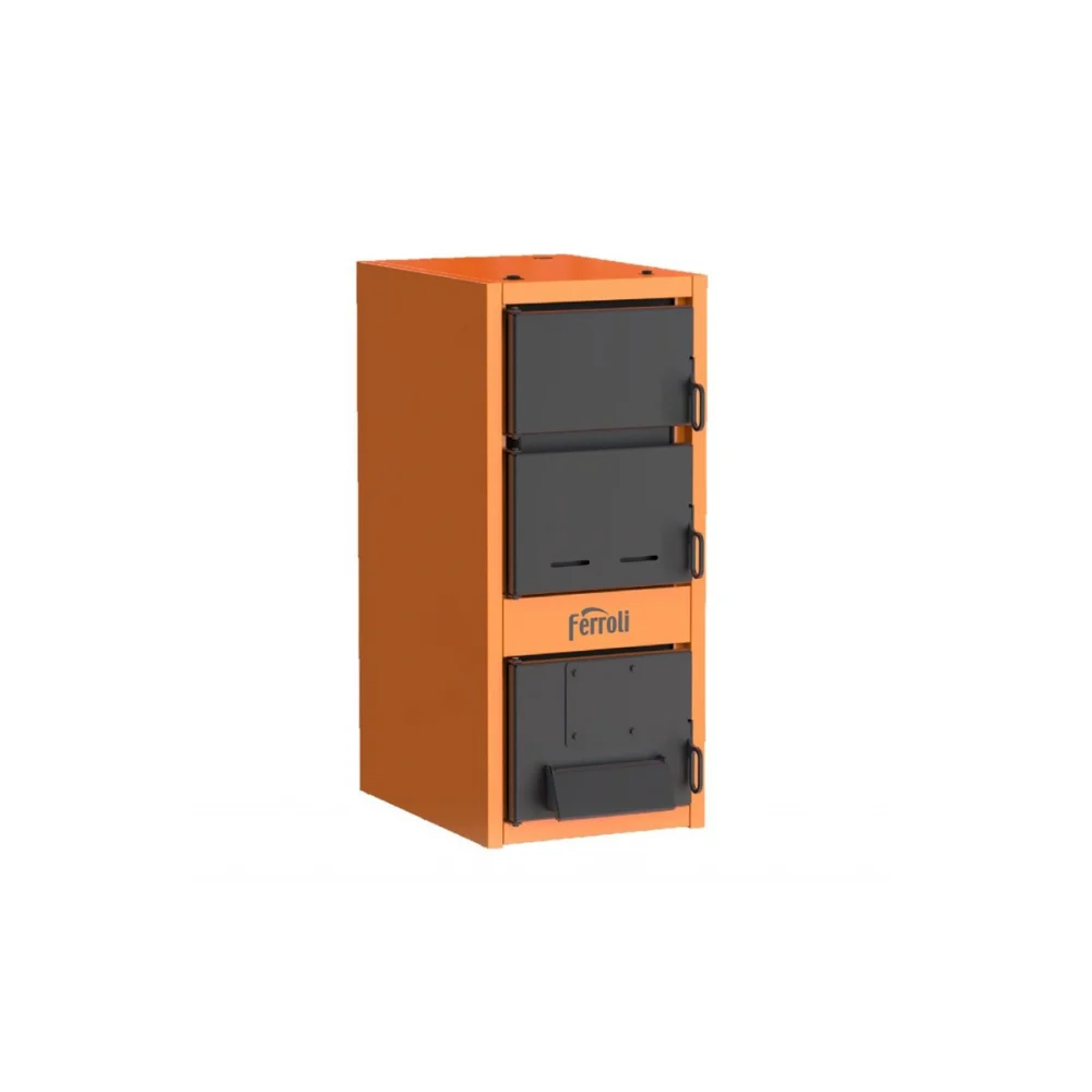 Cazan termic pe lemne Ferroli JAR 30 kW, otel, 98 l, 96.9 x 51 x 129.4 cm