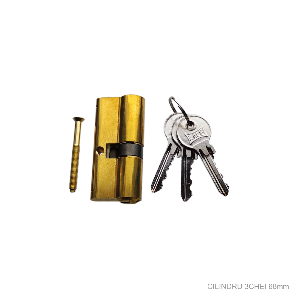 Cilindru Kale MS58, 68mm, 4 pini antigaurire HRC60, 3 chei plane