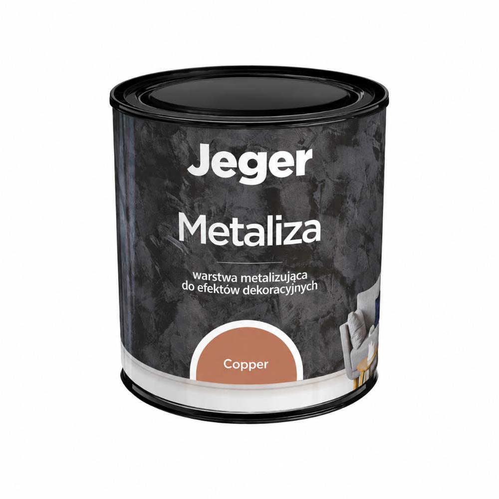 Finisaj metalic decorativ Jeger Metaliza, Copper, 400 ml