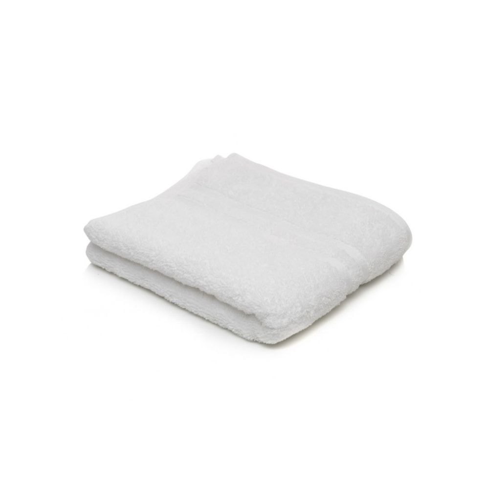 Prosop eco Meltem, bumbac, alb,  70 x 140 cm,1 buc