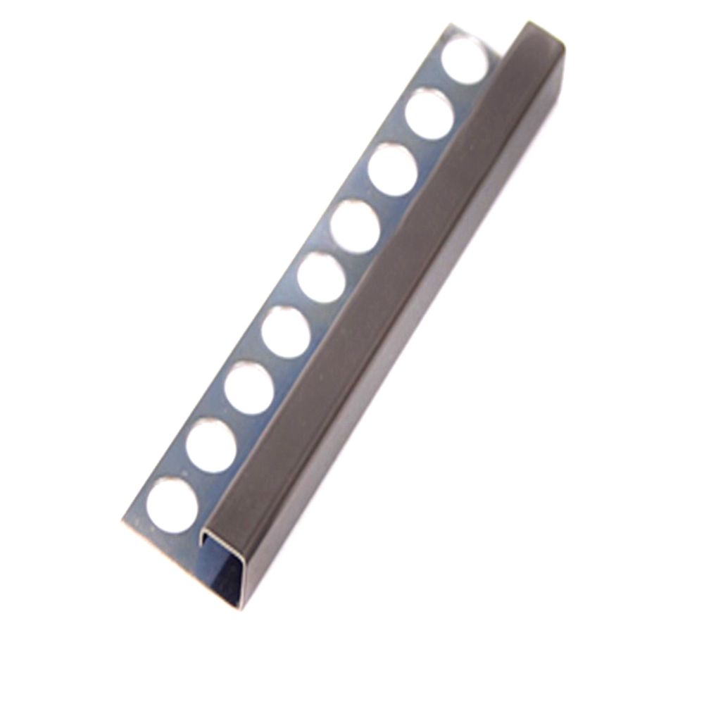 Profil SSQ B110, inox, negru, 2.5 m