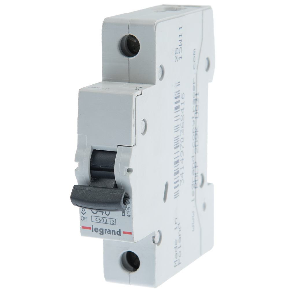 Disjunctor RX3 4500 Legrand 419668, 1P, 40A