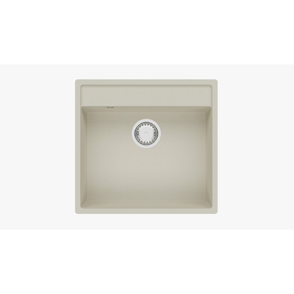 Chiuveta bucatarie Hausberg Ella, compozit, bej, 53 x 50 cm