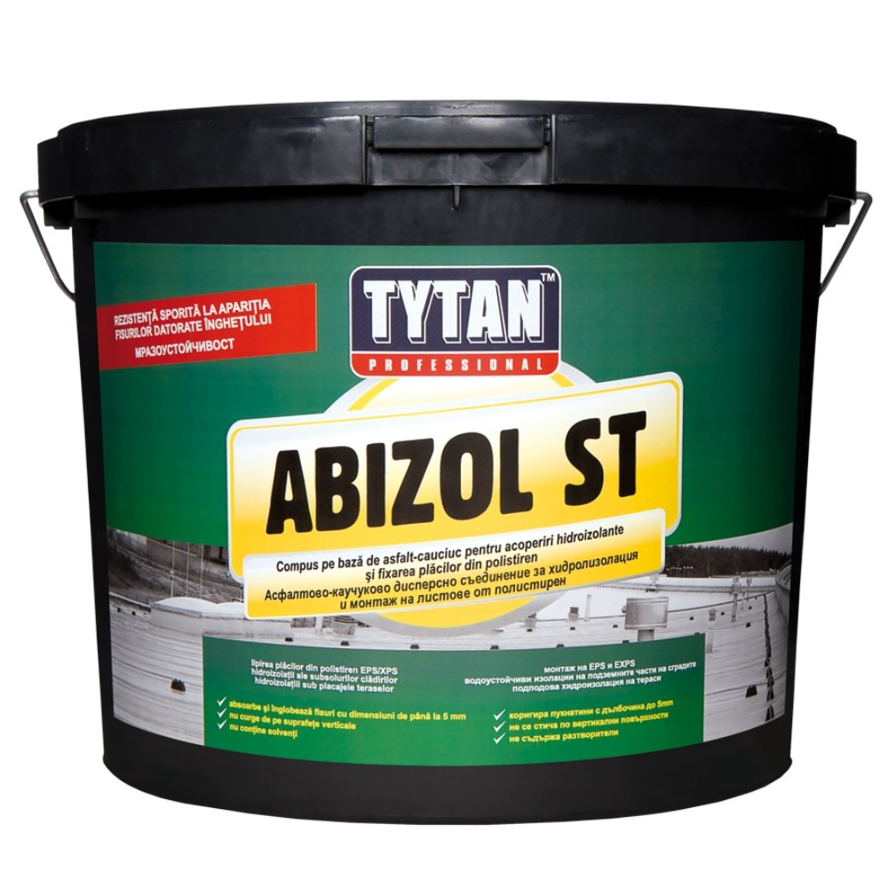 Adeziv polistiren Tytan Abizol ST, maro, 9 Kg