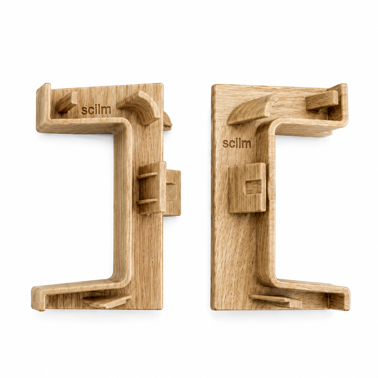 Set colt interior 45° Gola 8401, plastic, stejar