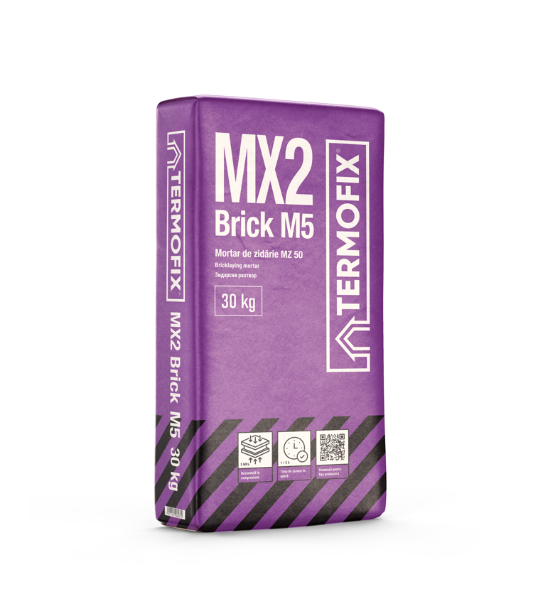 Mortar pentru zidarie Termofix MX2 Brick M5, 30 kg