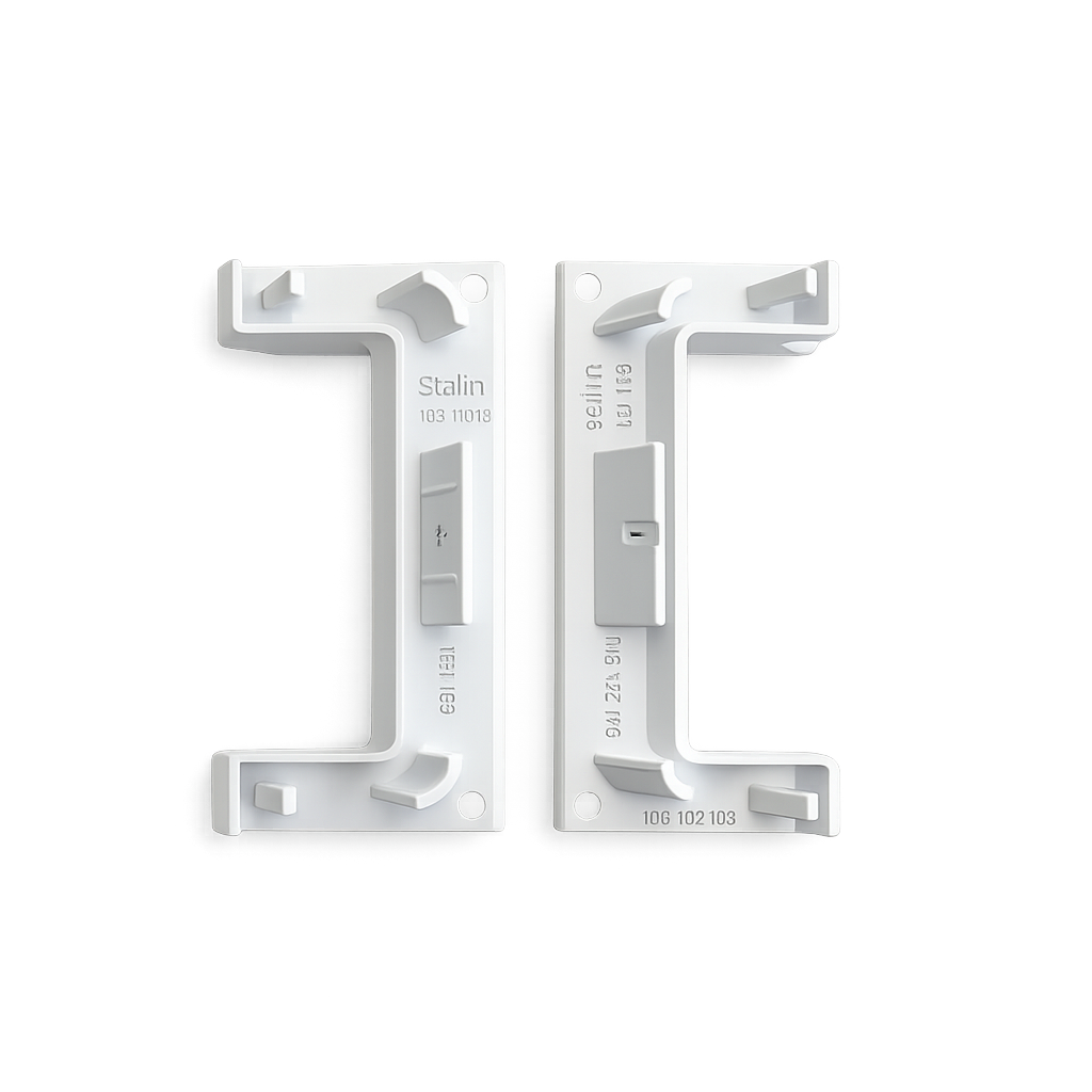 Set colt interior 45° Gola 8402, plastic, alb