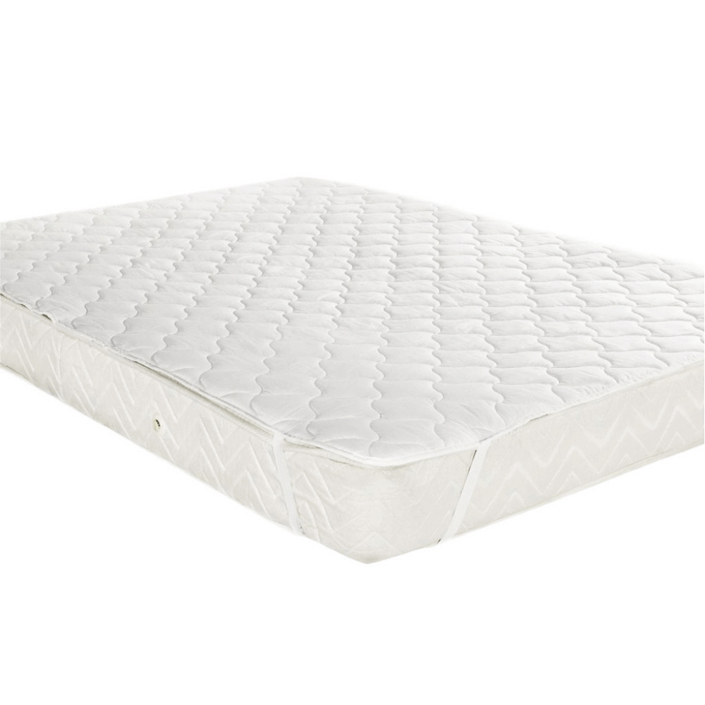 Protectie pentru saltea Meltem, matlasata, microfibra, alb, 160 x 200 cm