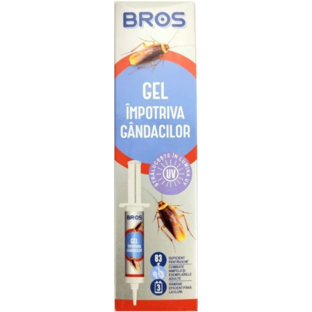 Gel insecticid Bros, impotriva gandacilor, 80 mp