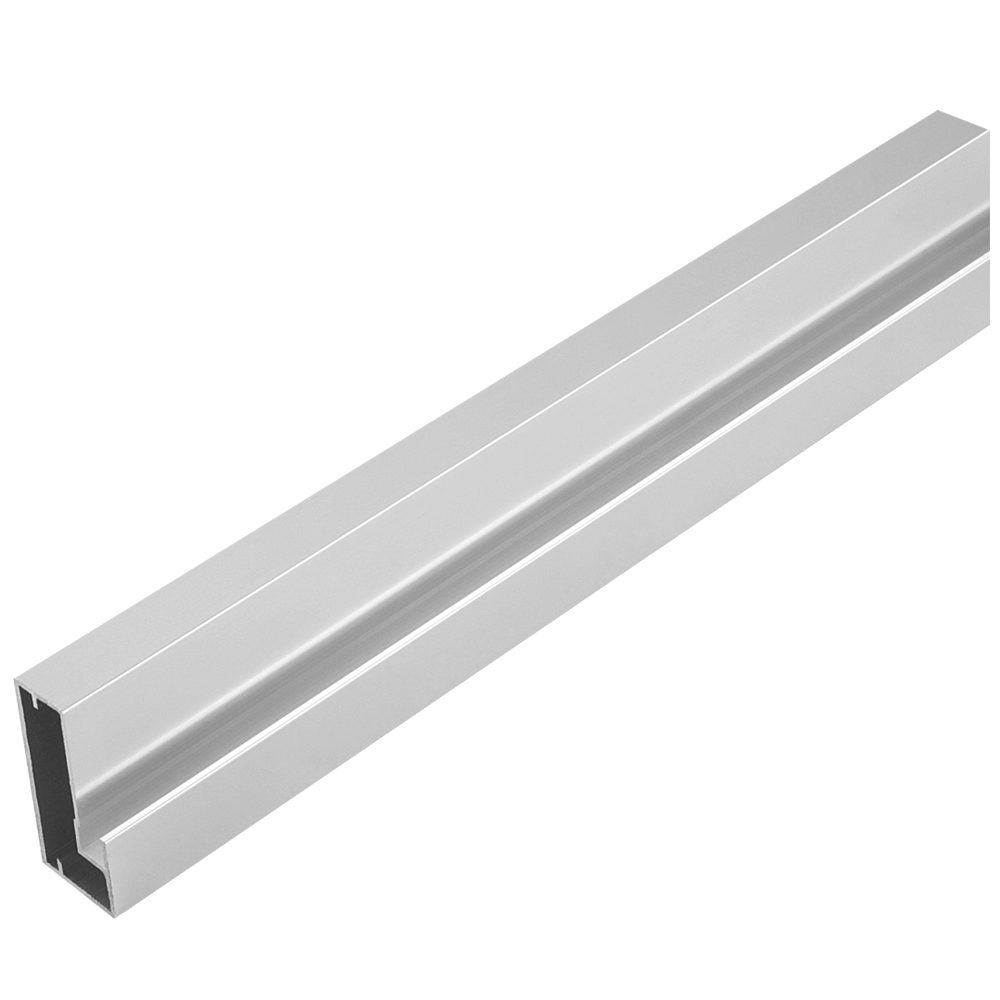 Profil rama de geam din aluminiu, cu frezare Tip 3, 3 m
